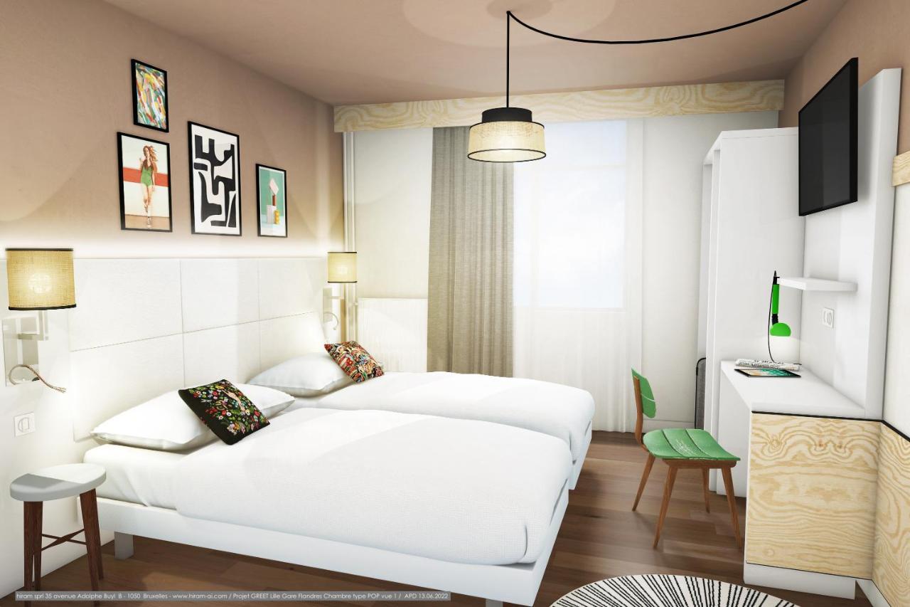 Greet Hotel Lille Gare Flandres - Groupe Accor Екстериор снимка